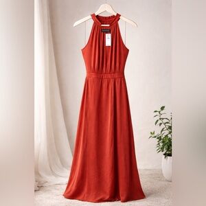 Banana Republic Rust Maxi Dress